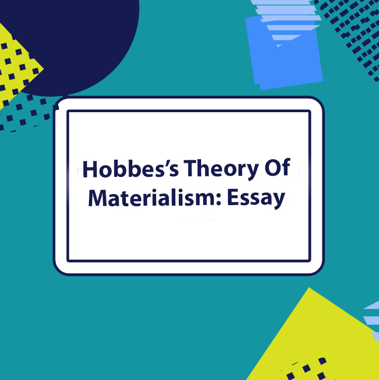 materialism essay ideas